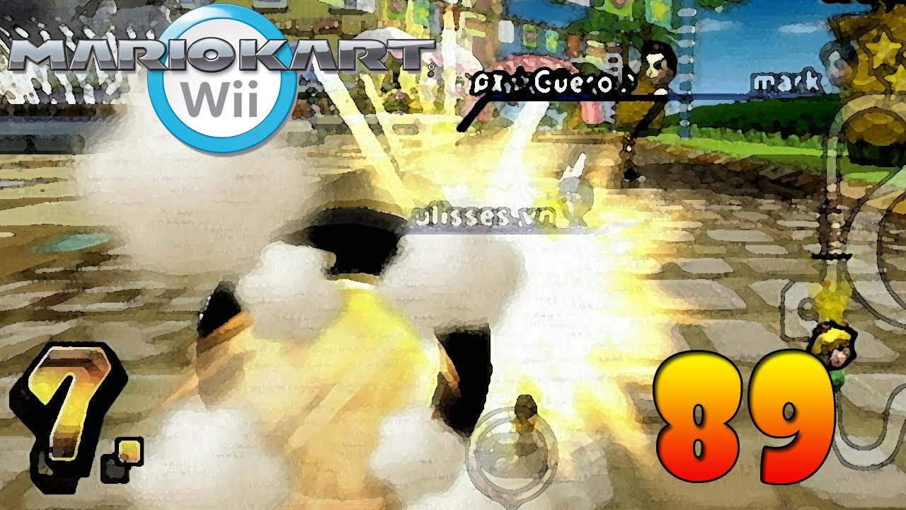 Let's play Mario Kart Wii against the world part 89 - Es war noch nie so dermaßen heftig unfair