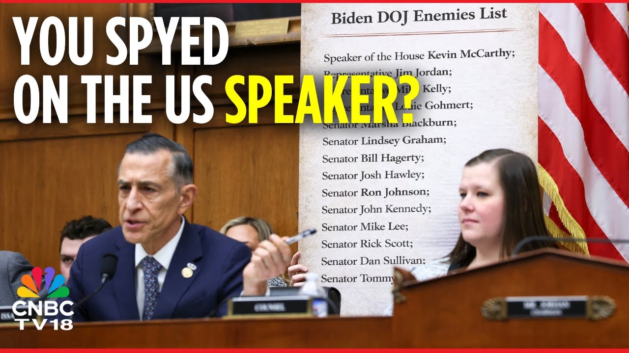 Rep. Darrell Issa Speaks on Alleged 'Biden DOJ Enemies List' Accuses Jack Smith on Spying | N18G