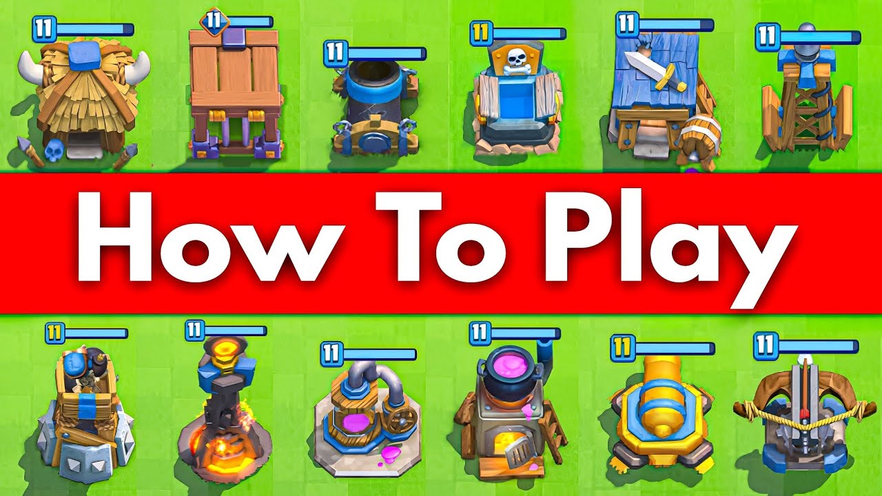 How to Play Buildings in Clash Royale