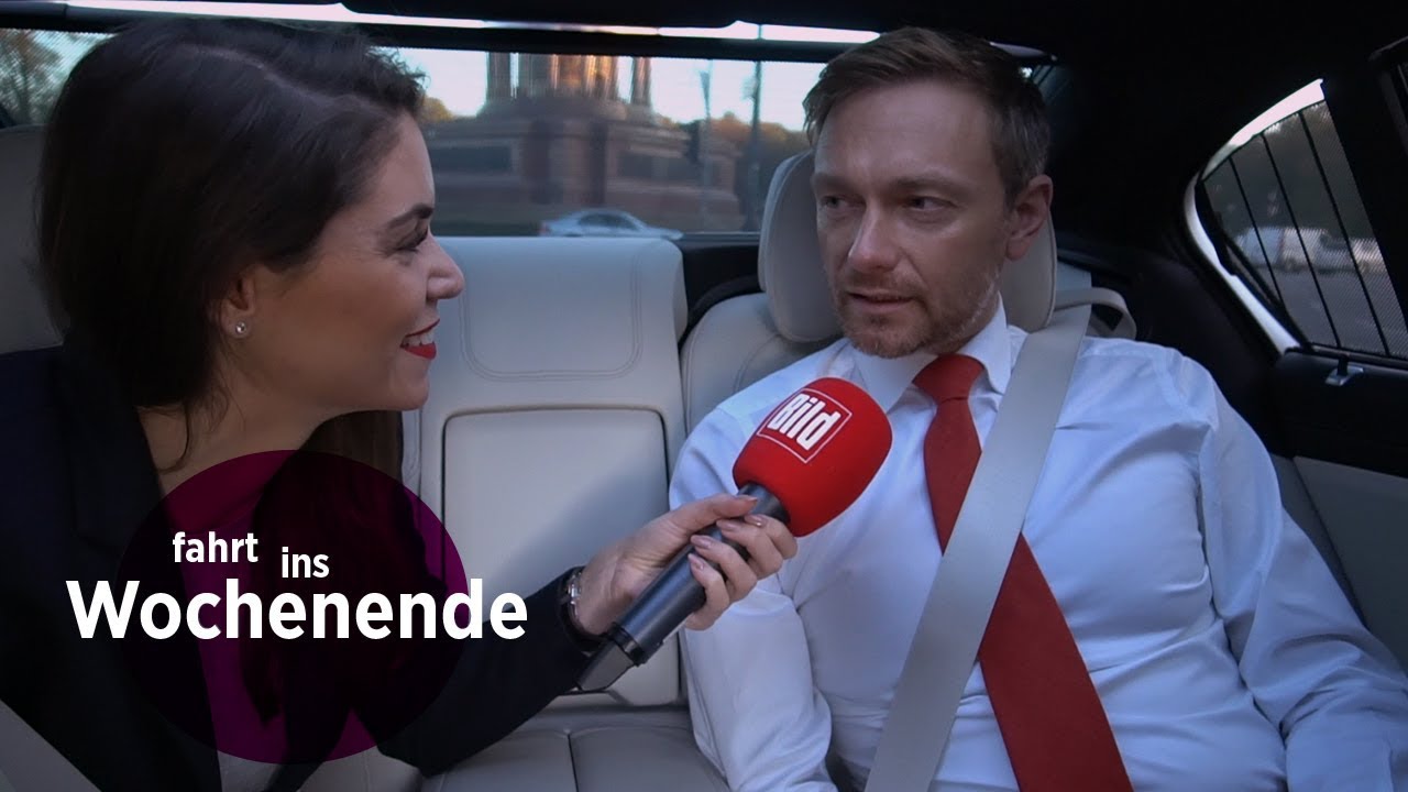 Mit Christian Lindner im BMW - FDP darf nicht umfallen / Fahrt ins Wochenende 06