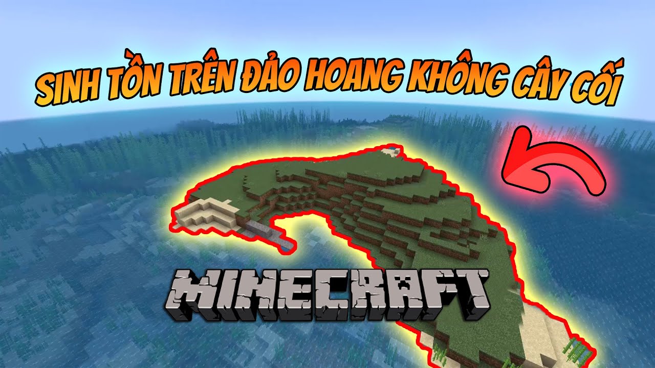 Minecraft : Tôi Sinh Tồn 100 Ngày Trên Hòn Đảo Hoang Khô Cằn. #minecraft #100 #100days #survival