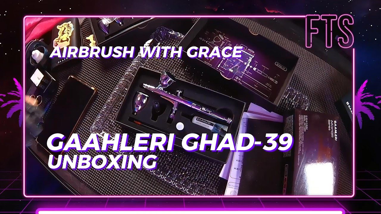 Unboxing the Gaahleri GHAD-39 Airbrush | My First Thoughts