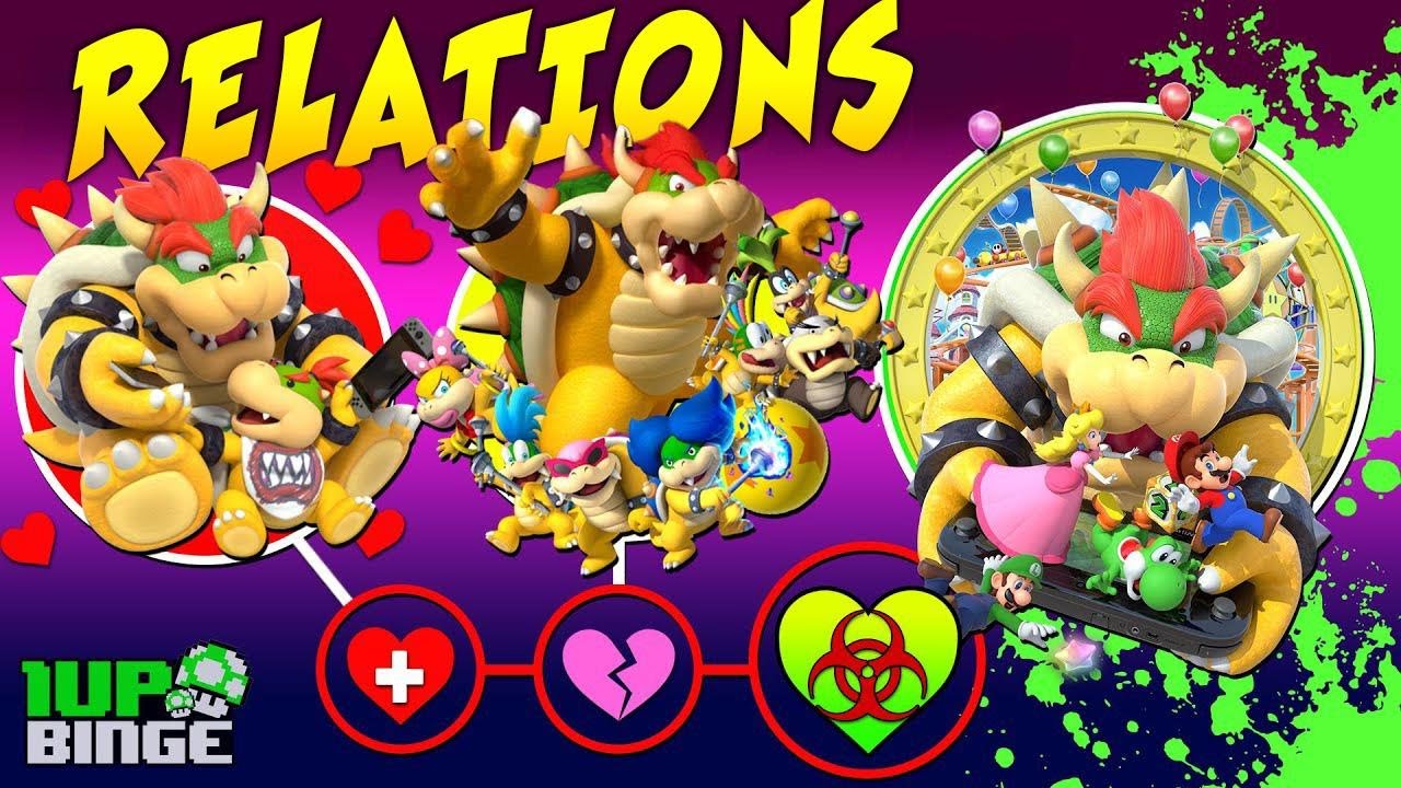 Les relations de Bowser : ❤️ Saines à Toxiques ☣️