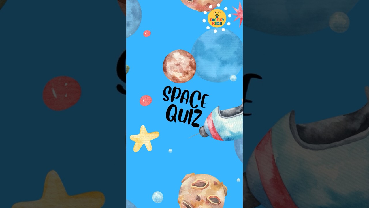 Space Trivia for Curious Kids! 🛰💫 #spacequiz #FactifyKids #AstronomyForKids #kidstrivia