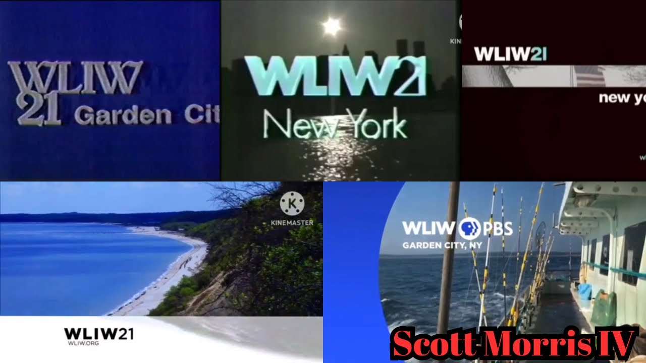 WLIW21 AKA WLIW PBS Garden City, NY Station IDs Compilation UPDATED (1987-present)
