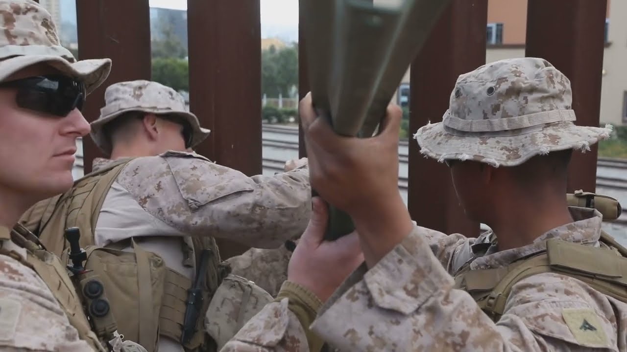Behind the Scenes with U.S. Marines deployed to the Southern Border