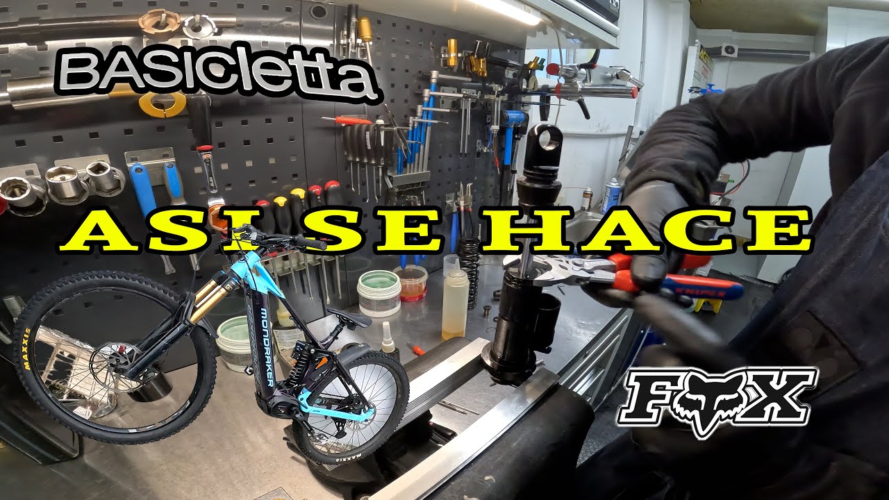 Mantenimiento de amortiguador FOX | Así lo hace un técnico