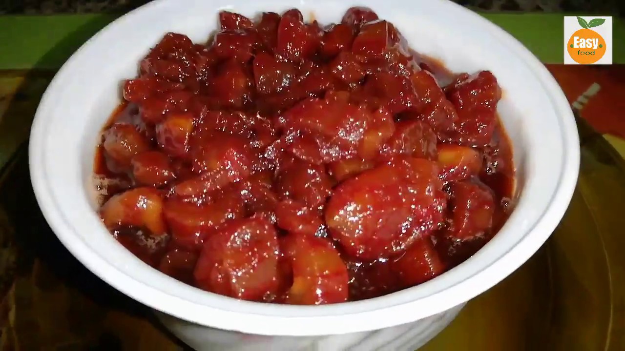 مربي البلح الاحمر # easy food