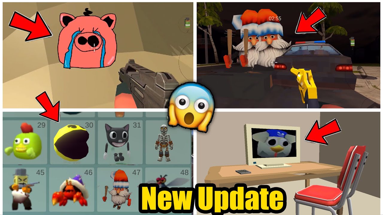 New Update New Kill Zombie!! In Chicken Gun Game