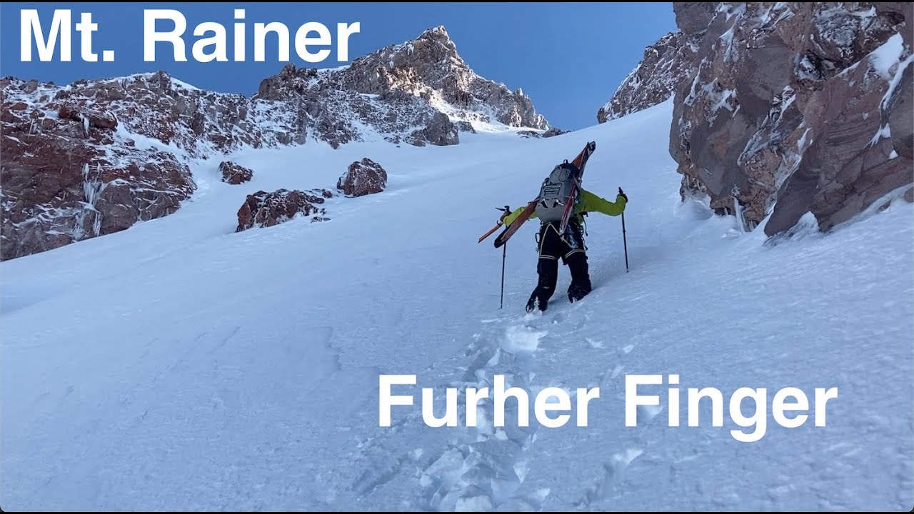 Skiing Mt. Rainer Fuhrer Finger