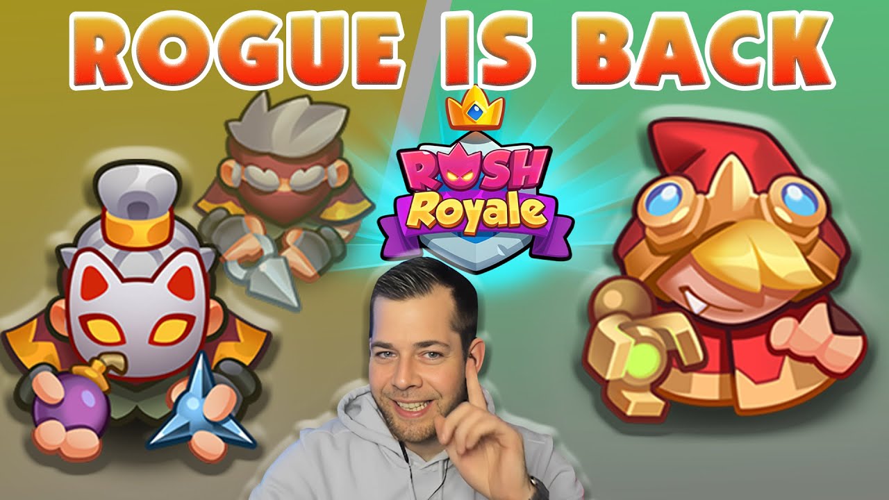 It's Rogue rock | Rogue vs Riding Hood | Rush Royale