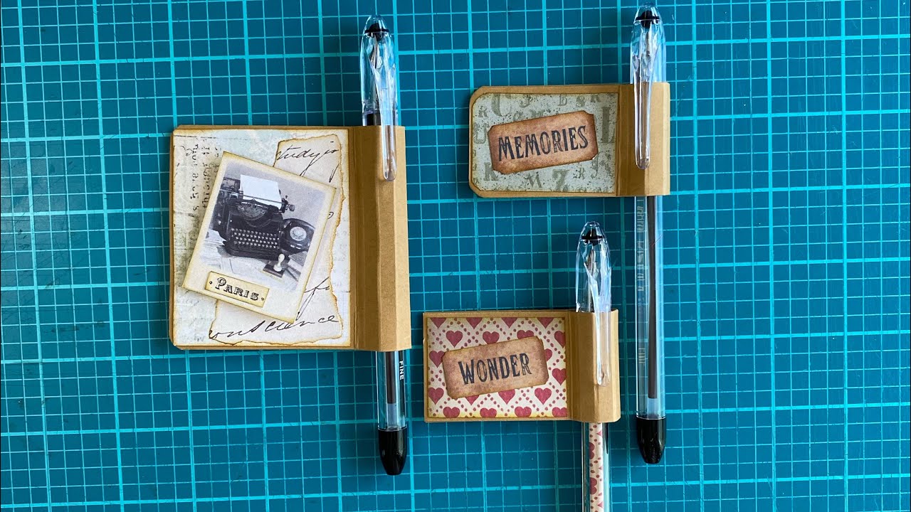 Pen Holders For Your Journals!