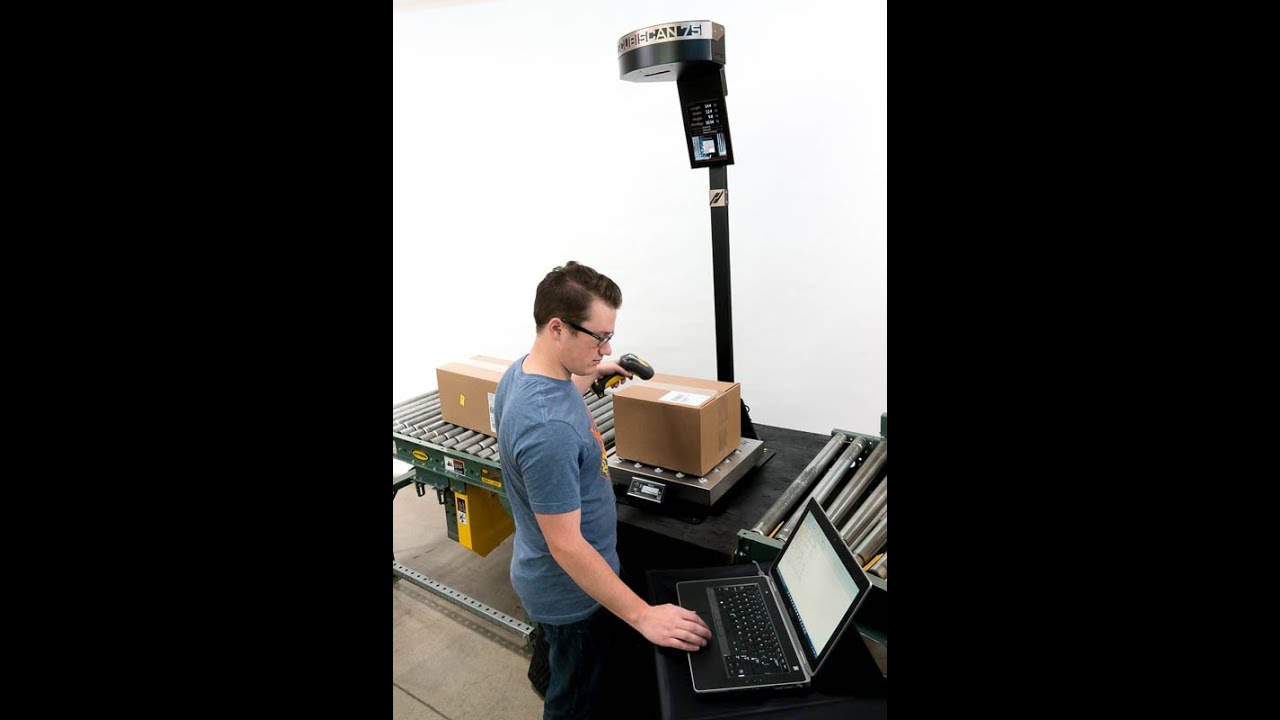 Cubiscan 75&ndash;Overhead 3D Parcel Dimensioning System