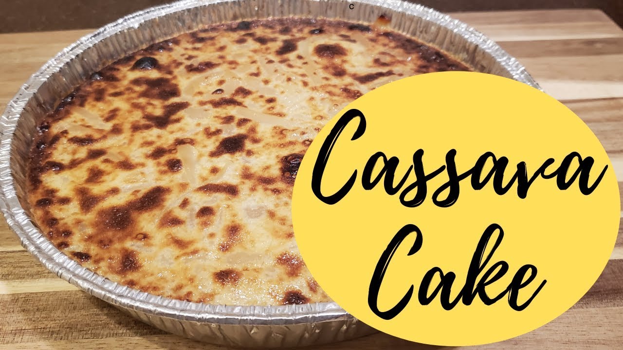 Cassava Cake with Macapuno Recipe