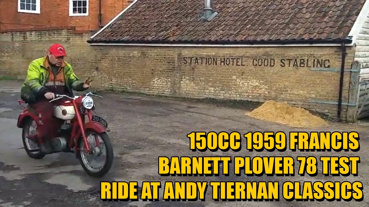 1959 Francis Barnett Plover 78 150cc в Andy Tiernan Classics #09486FRT