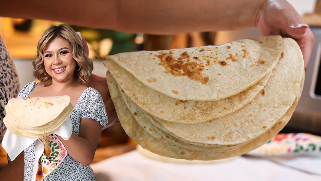 How to Make Soft and Fluffy FLOUR TORTILLAS at Home!