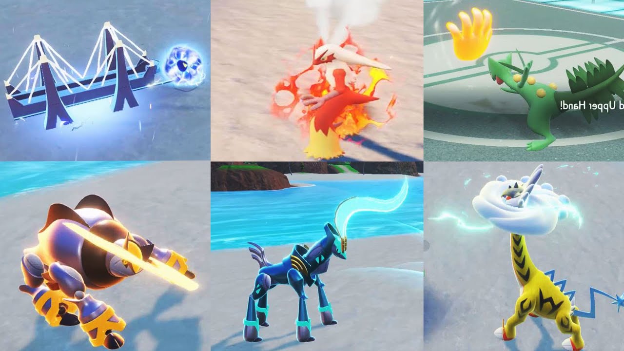 all of Gamefreak's new Pokemon moves...