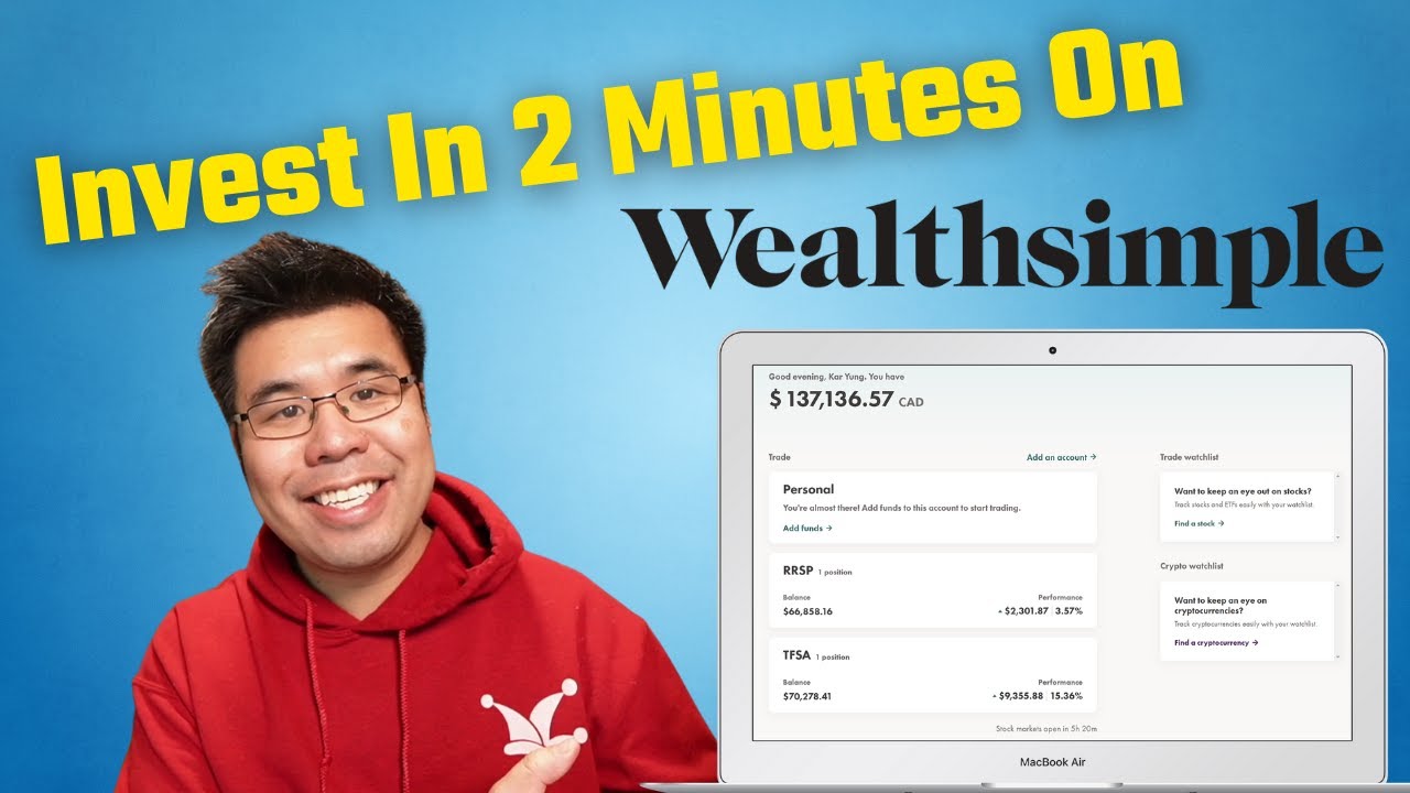 Как добавить акции в TFSA/RRSP через Wealthsimple Trade | Учебное пособие по Wealthsimple | 100% ...