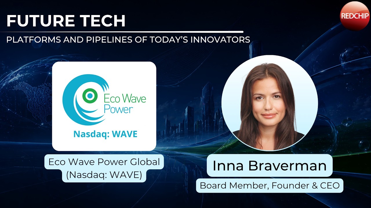 Eco Wave Power Global (Nasdaq: WAVE) | Future Tech Investor Conference Replay