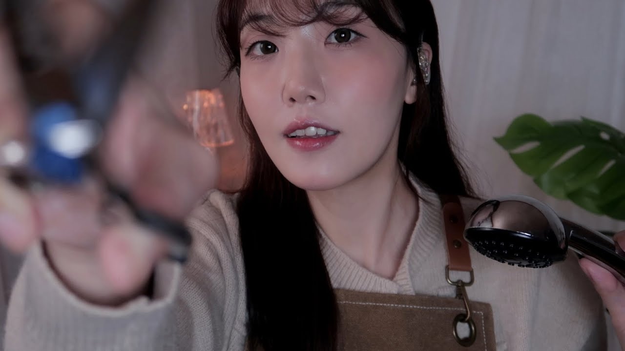 ASMR 잠이오는 미용실 상황극 Hair beauty salon RP