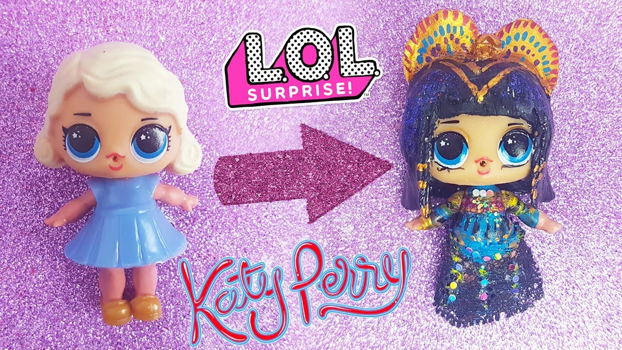 La fake LOL Surprise diventa KATY PERRY di Dark Horse [Tutorial DIY Italiano]