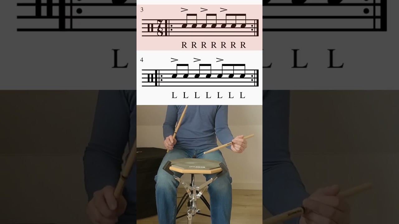 Drumming with Accented Odd Groupings: 5s, 7s & 9s - Yanick Drums