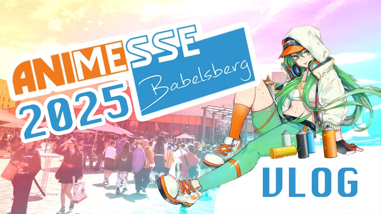 Garlic goes to | Anime Messe Babelsberg 2025 [ VLOG | DE/GER | Anime/Manga ]