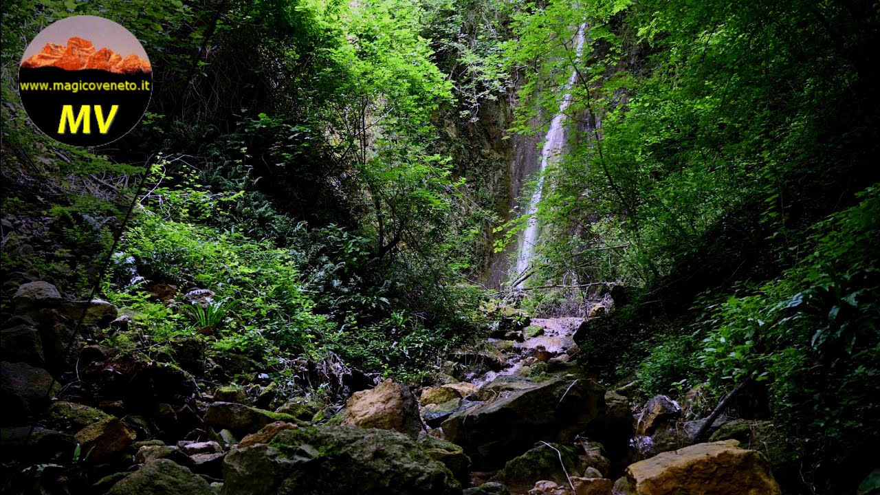 Cascata di Val Forame in Valrovina a San Michele di Bassano del Grappa
