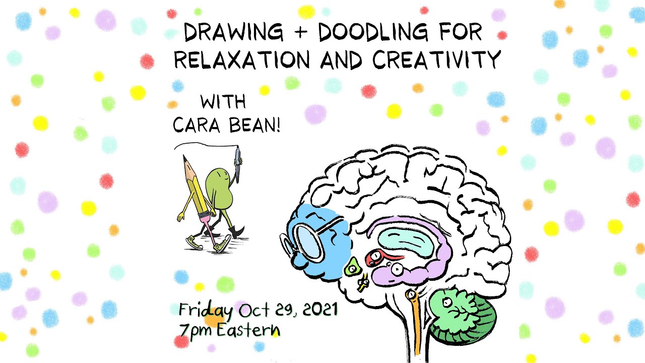 Doodling for Relaxation and Creativity with Cara Bean - SAW Free Friday Night Comics Workshop