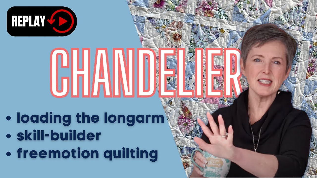 Beginner Friendly, freemotion edge to edge quilting in REAL TIME