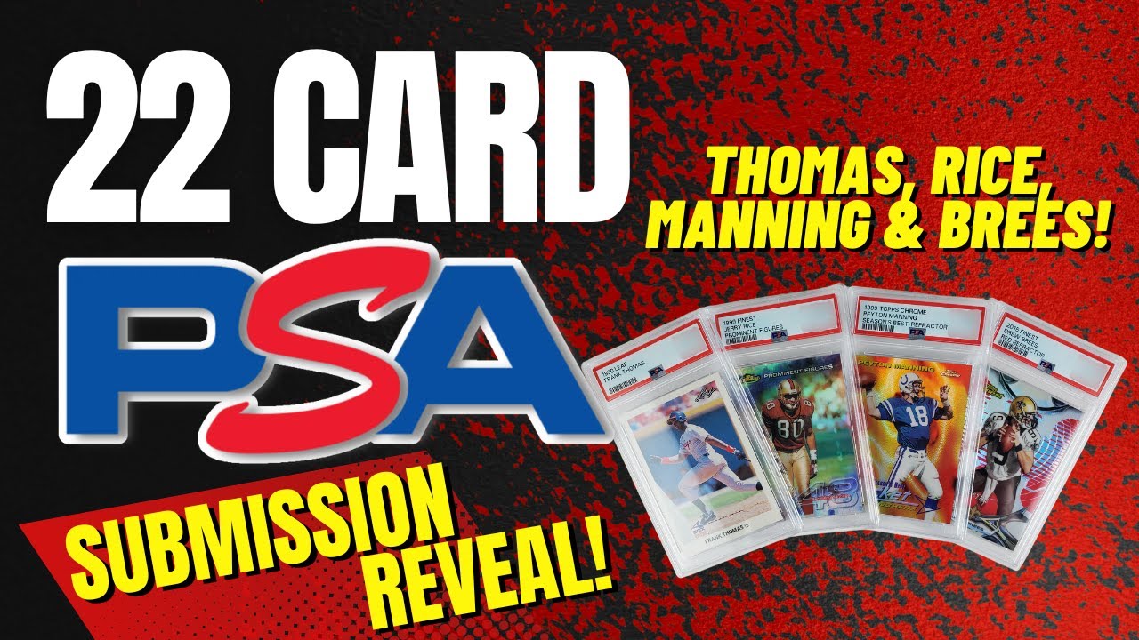 PSA Reveal 22 Card Modern Mostly Football Submission Return