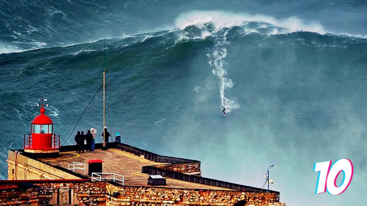 Top 10 BIGGEST WAVES Ever Surfed