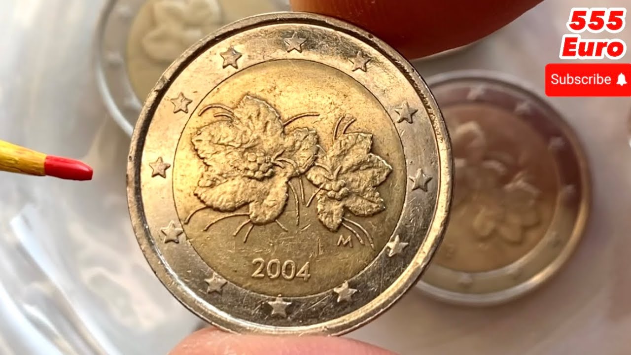 Finland 2 euro 2004 ~8.900.000 pcs