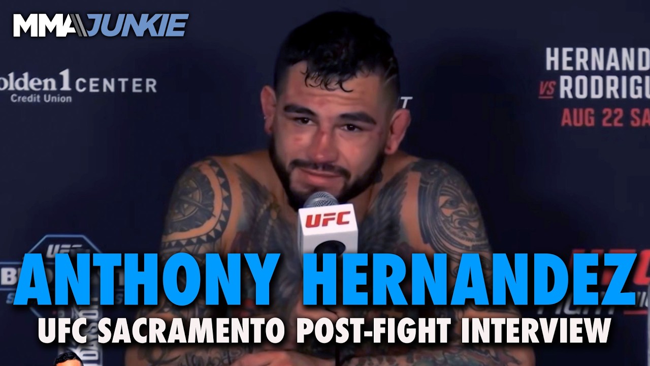 Anthony Hernandez calls Gregory Rodrigues a 'cheater' after main event loss | UFC Sacramento