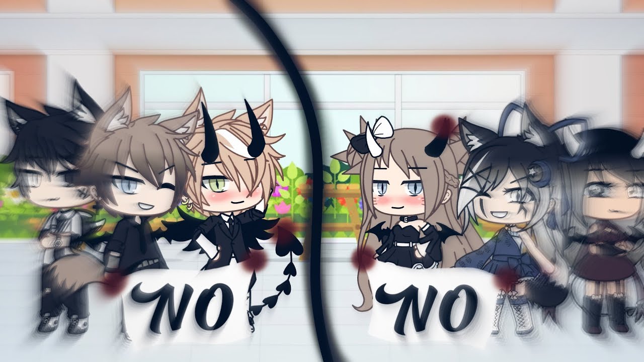 NO! || GLMV || Gacha Life || Boy and Girl version💙💜 ||