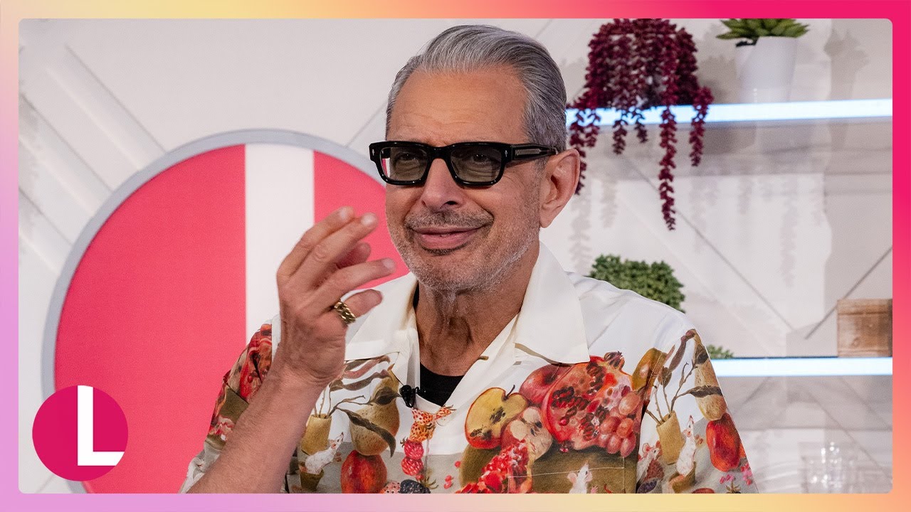 Hollywood Legend Jeff Goldblum Reveals All on His New Show 'Kaos' | Lorraine
