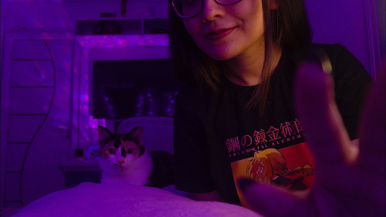 ASMR | massagem + som de chuva ☔️