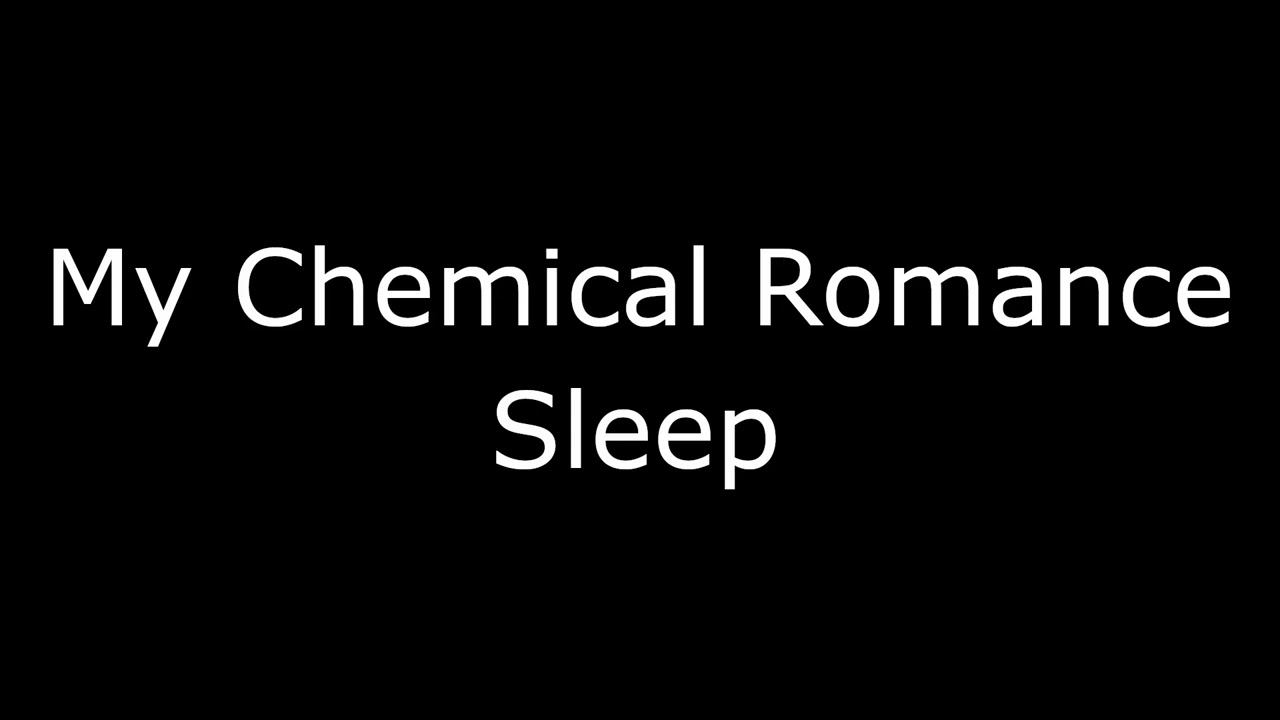 My Chemical Romance - Sleep (Cover)