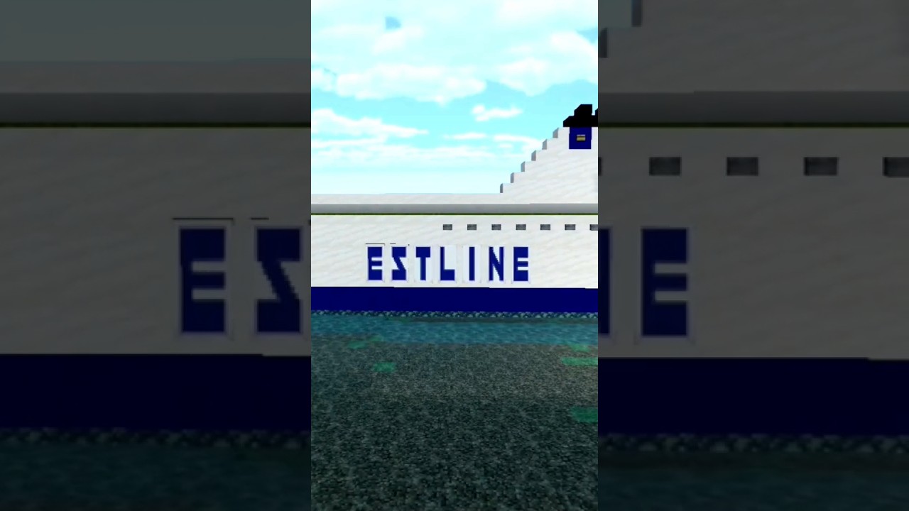 Better Estonia #minecraft #estonia #minecraftlovers #viral #shorts #cruiseship #oceanliner #reels