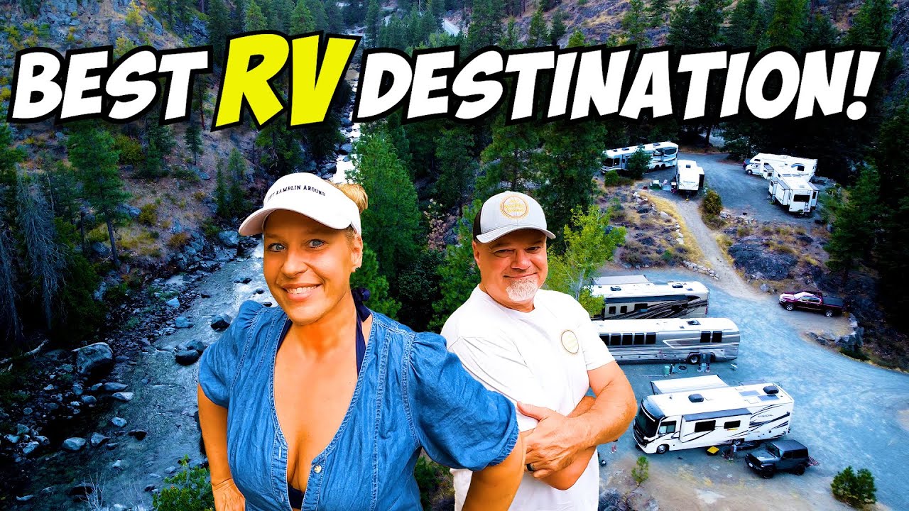 ICICLE RIVER RV RESORT! Campground Review of the Best Kept Secret in Leavenworth, Washington!