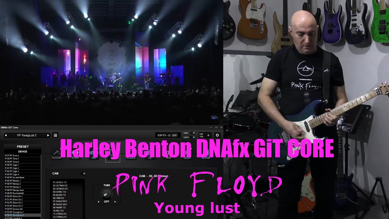 Harley Benton DNAfx GiT Core | Young lust (with Sorrow intro)