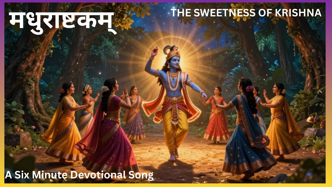 Madhurāṣṭakam | मधुराष्टकम् Full 8 Verses | Sri Krishna Bhajan