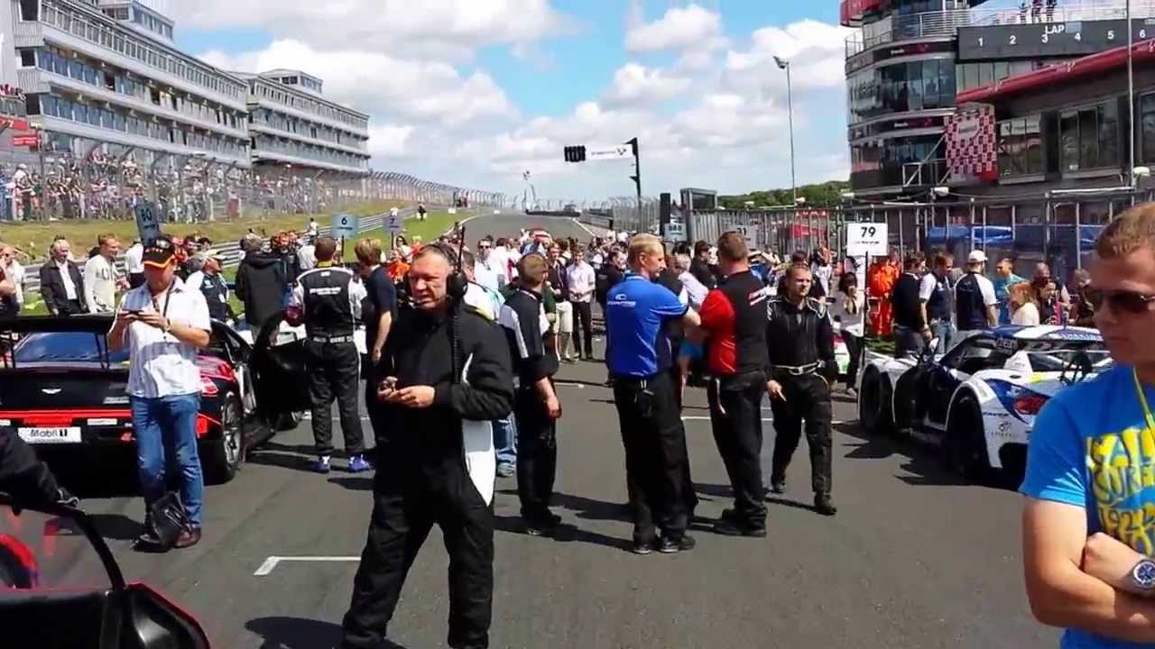 British GT Brands Hatch 11th August 2013 Allan Simonsen Tribute