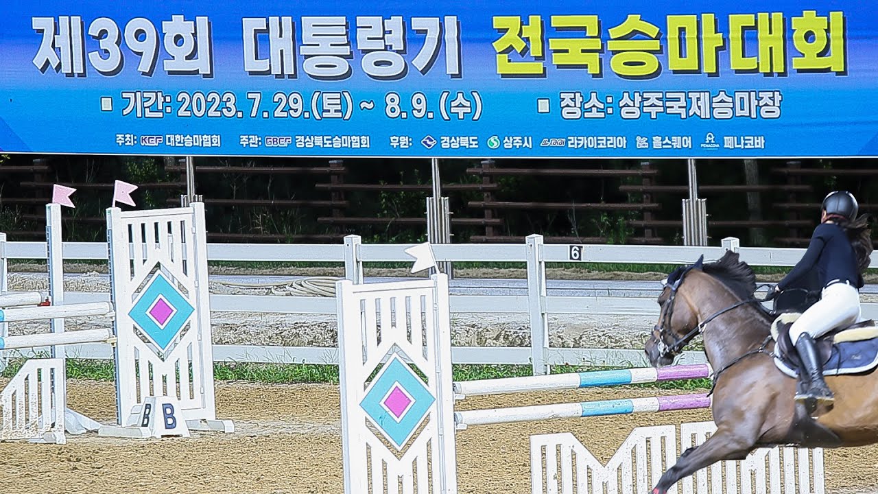 제39회 대통령기 전국승마대회 🏆 Show jumping 130class