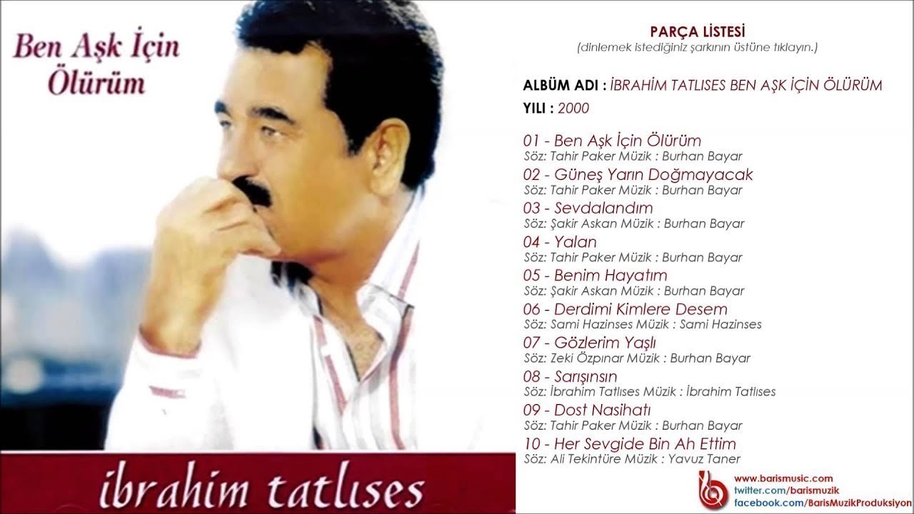 İbrahim Tatlıses - Her Sevgide Bin Ah Ettim