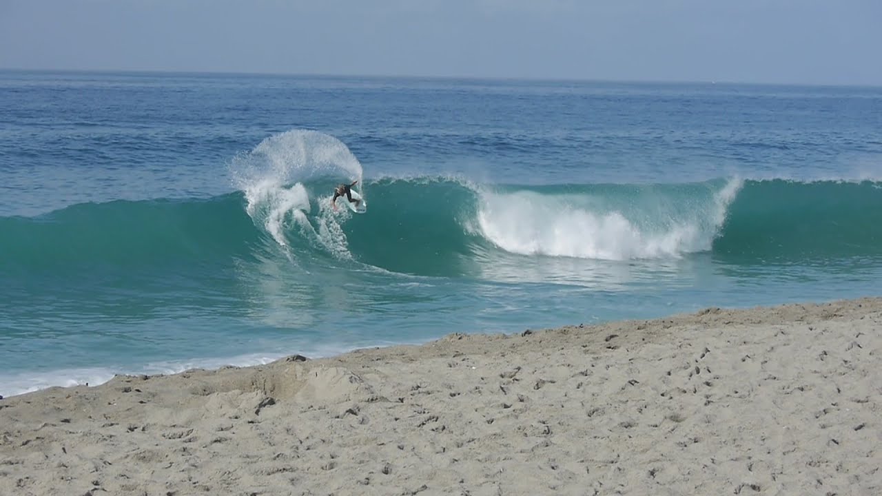 Pro Skimboarder and Wakesurfer Catching Epic Waves on His Skimboard - Austin Keen