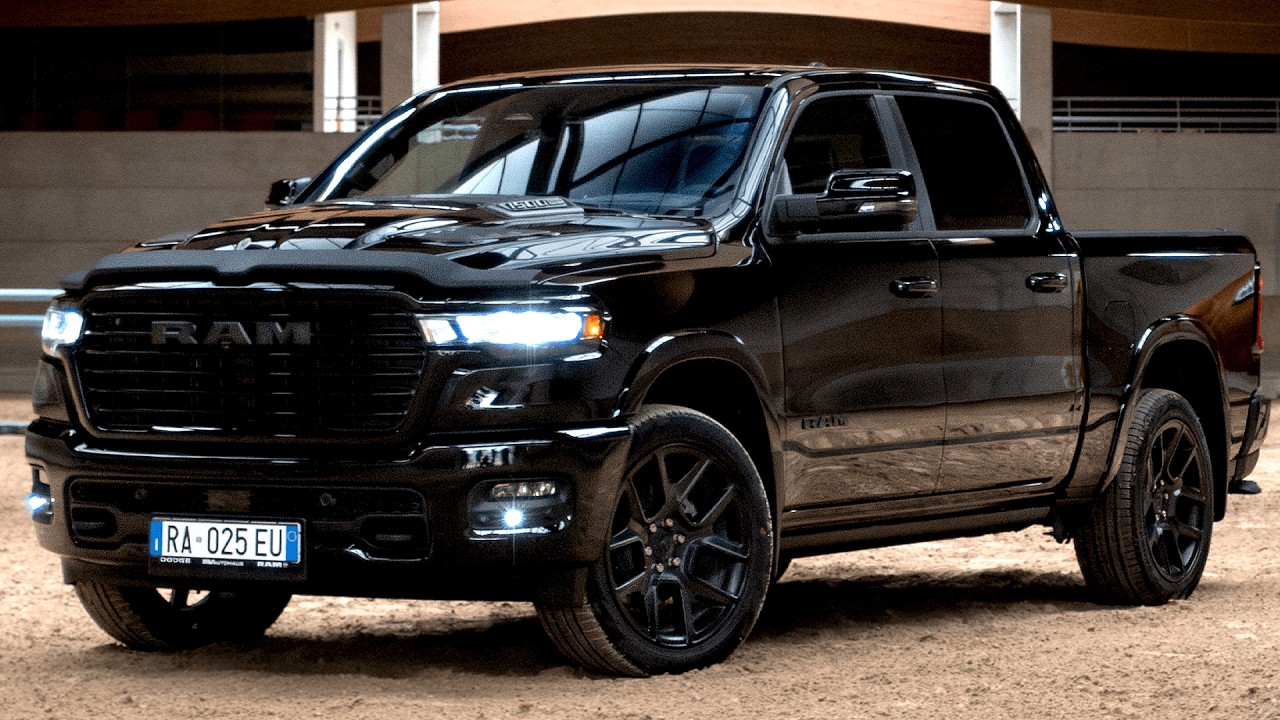 2025 RAM 1500 Laramie - Night Edition! Interior | Night Drive | V6
