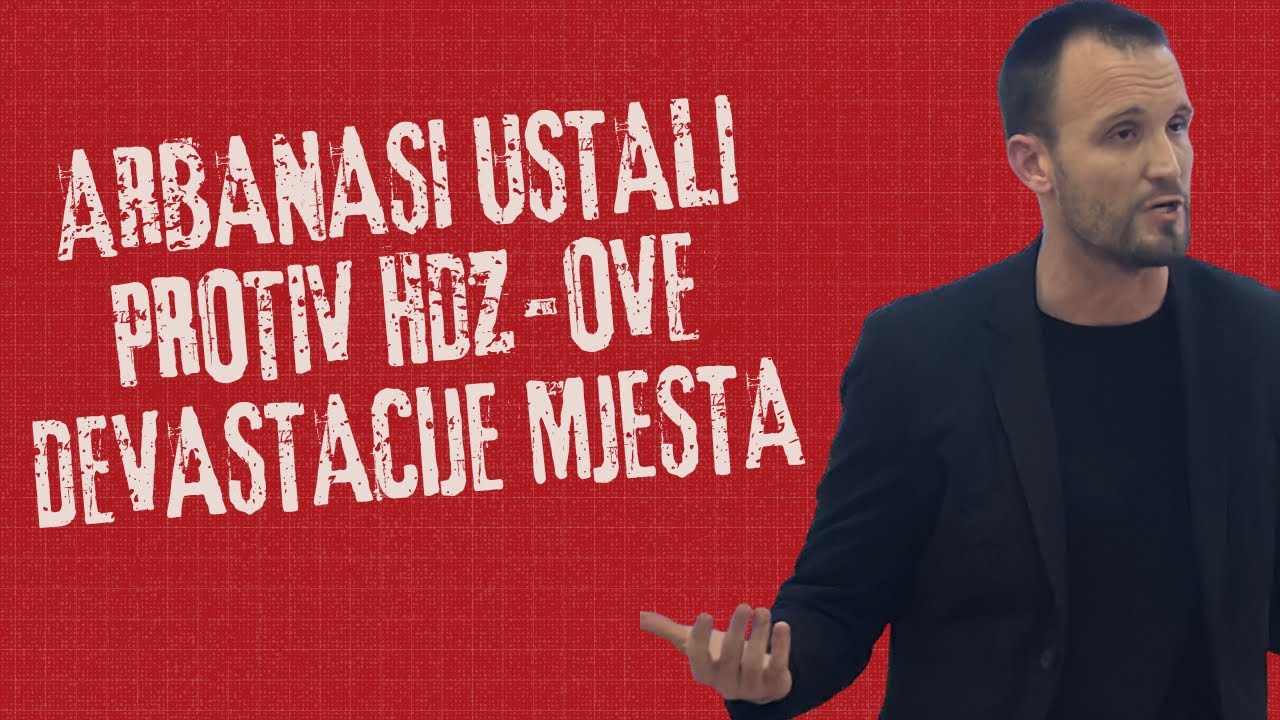 Arbanasi poručili Erliću: “Ne želimo ovakve megalomanske projekte, ovo je devastacija naseg mjesta”