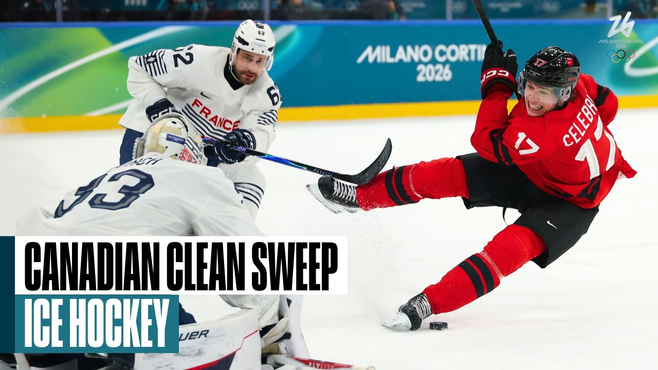 Canada vs France Highlights 🇨🇦🏒🇫🇷 | #MilanoCortina2026