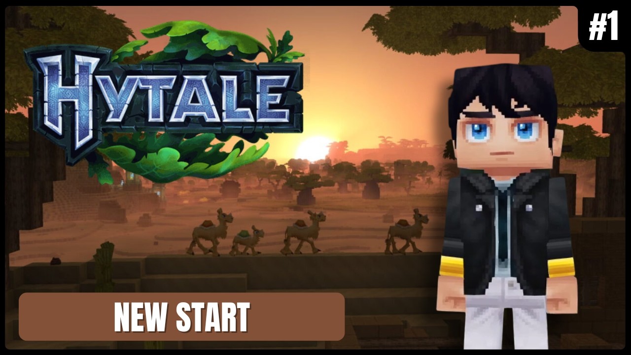 HY 01 : Restarting Our Hytale Adventure | HYTALE Series | HYTALE Gameplay Malayalam | GALLERYGAMING